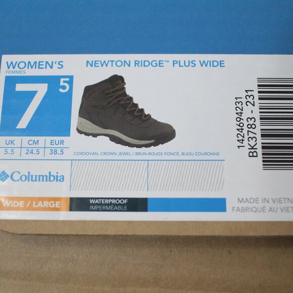 Columbia Dark Brown Ankle Booties. Brand new - Picture 7 of 8